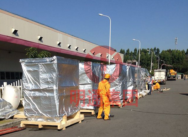 韓國MSSELTEK公司設備出口包裝搬運項目 韓國MSSELTEK公司設備出口包裝搬運項目