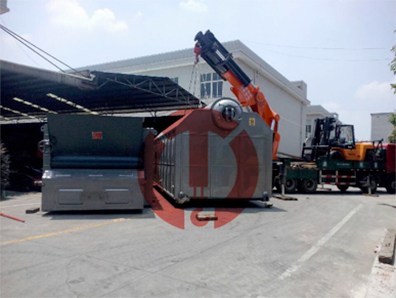 娃哈哈環保型鍋爐設備搬運安裝綜合服務